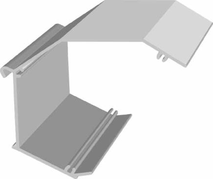 Produktbilde for KASSE PR. METER L: 6 M PAKKE Á 6 STK. M/ KAPPETILEGG, delenummer 10100 10100 K