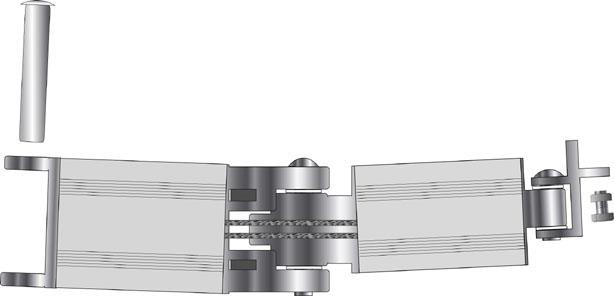 Produktbilde for ARM MED DOBBEL WIRE UTEN DEL 4 ELLER GODKLUMP 150 CM PR. PAR BOM - ARM 150CM U/DELER, delenummer 52615 52615B