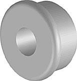 Produktbilde for PLASTFORING M/12 MM HULL PR. STK, delenummer 55800